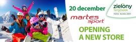 Martes Sport | Opennig new store from 20.12