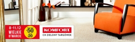 Komfort | Grand opening 8-11 december