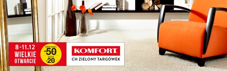 Komfort | Grand opening 8-11 december